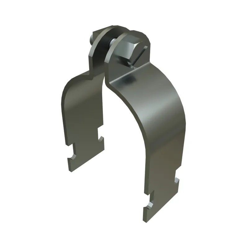 Atkore P1118 EG Electrogalvanized Steel 2-Piece Rigid/IMC Conduit Clamp (2-1/2 inches)