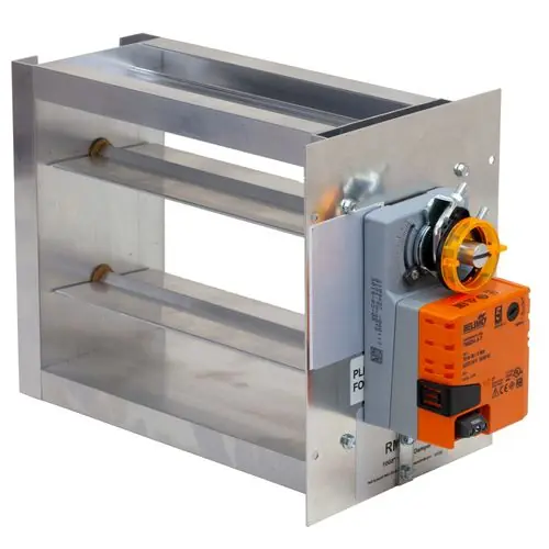 Io Hvac Controls RM-2006 Rheem 20 x 06 Rectangular Zone Damper