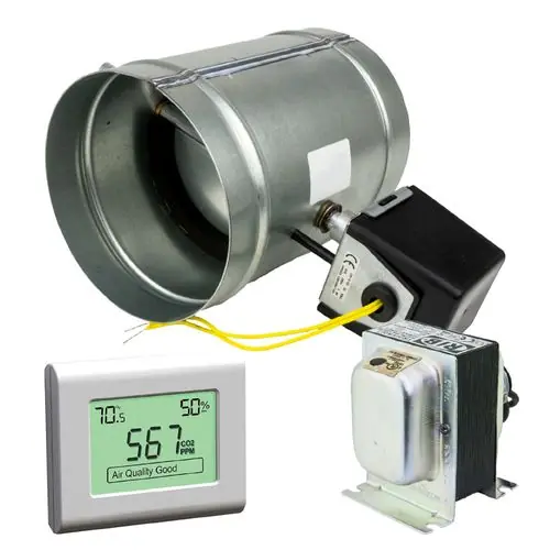 Io Hvac Controls CO2-2POS-10 Two Position Demand CO2 Ventilation Kit 10 inches