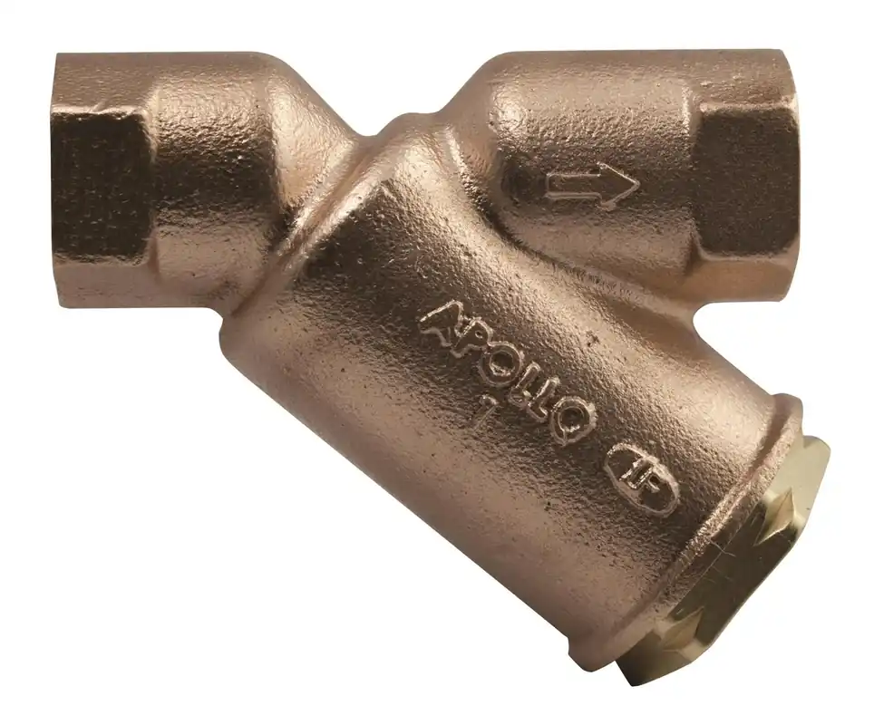 Apollo Valves 59LF004H1 Lead Free Bronze Wye Strainer with 100 Mesh Screen 3/4 Inch Size, 2 x FNPT