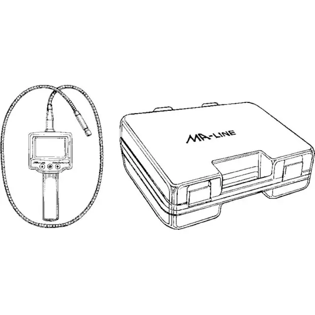Monti & Associates MAVID2 Video Borescope With 10 feet Extension Rubber Cover & Case