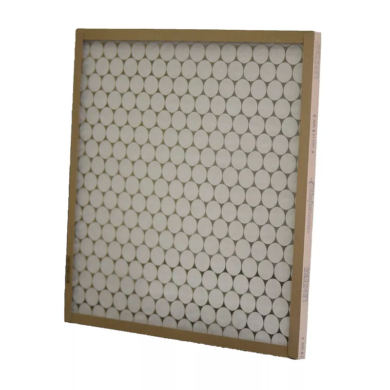 Glasfloss GTASP17211 17 inches x 21 inches x 1 inches Made to Order Disposable Fiberglass Filter, Metal Grid