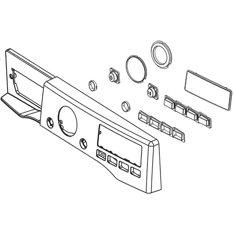 Lg AGL73754031 Control Panel Assembly