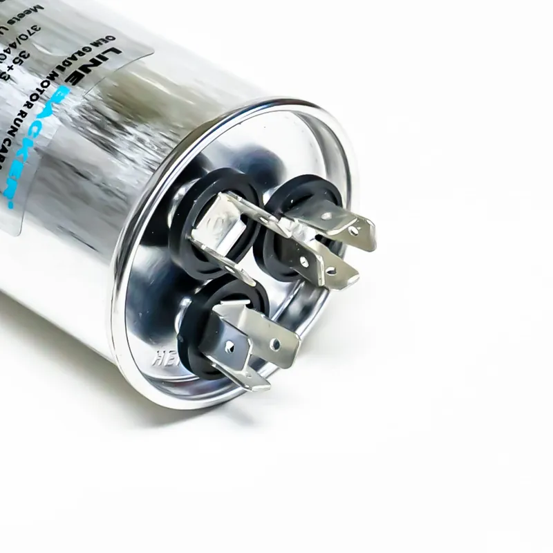 Supco LCD35+3X440R Capacitor Round Dual Run 35 + 3 uf 370/440 Volts