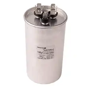 Diversitech 4JR7555U Mtr. Run Cap, Rnd, 55/7.5uF 440v
