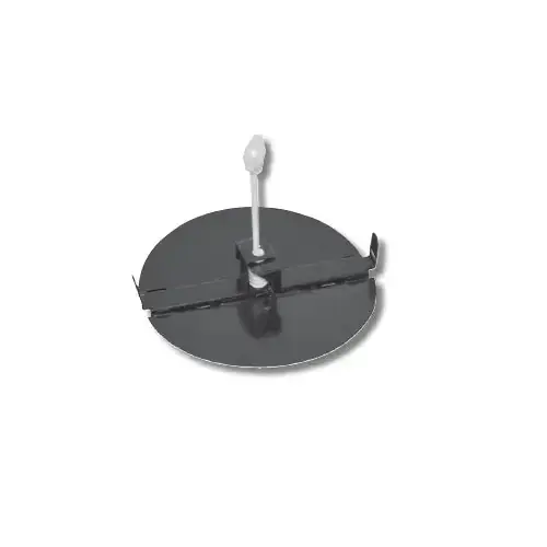 Gunder Associates RBD-10 10 in. HVS T-Bar Diffuser Butterfly Damper