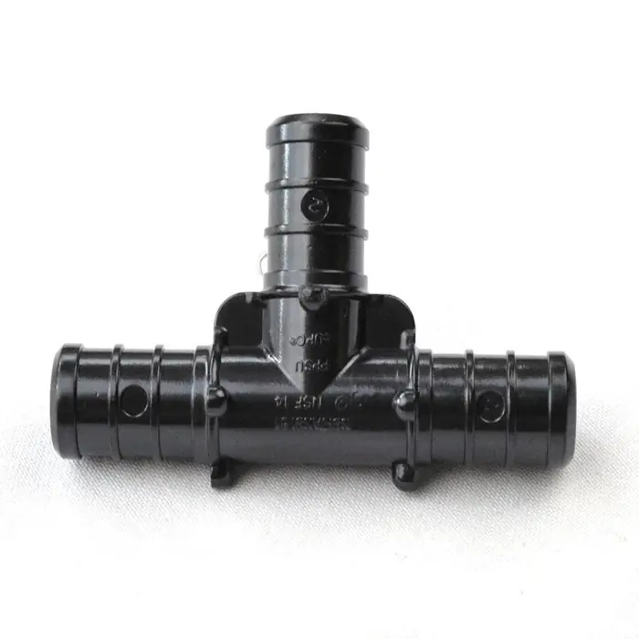 Everflow PPTE0100 1 inches Pex Tee Poly-Alloy Csansf