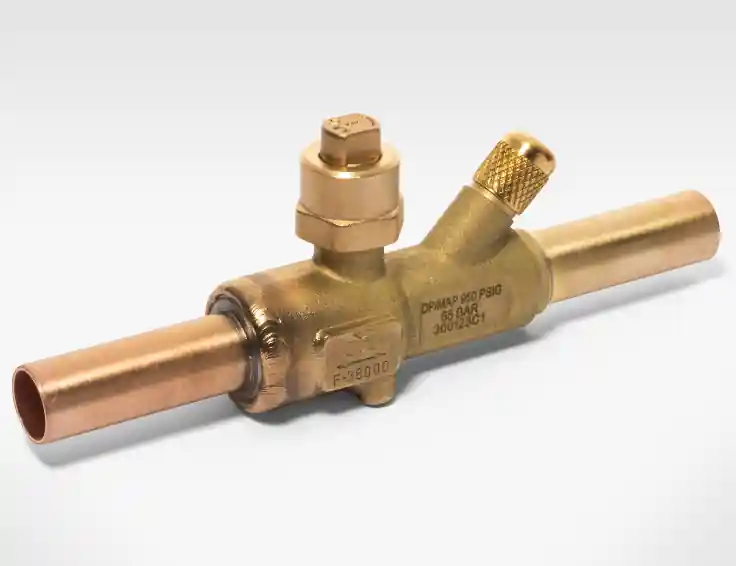 Mueller Streamline RP18961 Cyclemaster Multi-Split Ball Valve with Access Port 1/2 inches FTG