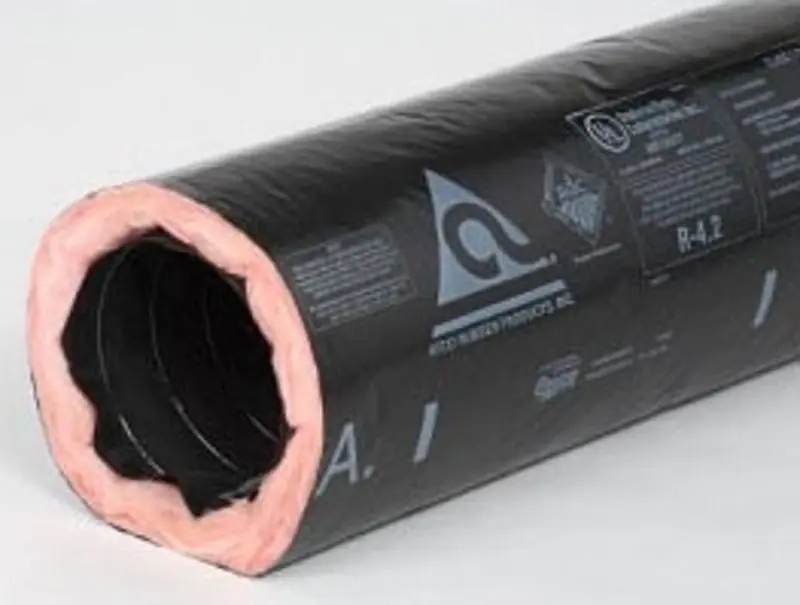 Atco Rubber Products 4002512 Atco Black 12 in x 25 ft 040 R4.2 Mobile Home Flex Duct
