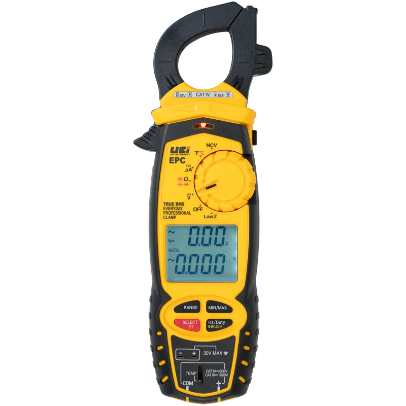 Uei EPC Everyday Professional Wireless Clamp Meter, True-RMS
