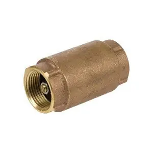 Smith-Cooper 0209CV30GL Cv30l Spring Check Valve, 1/2 in, Fnpt, Brass