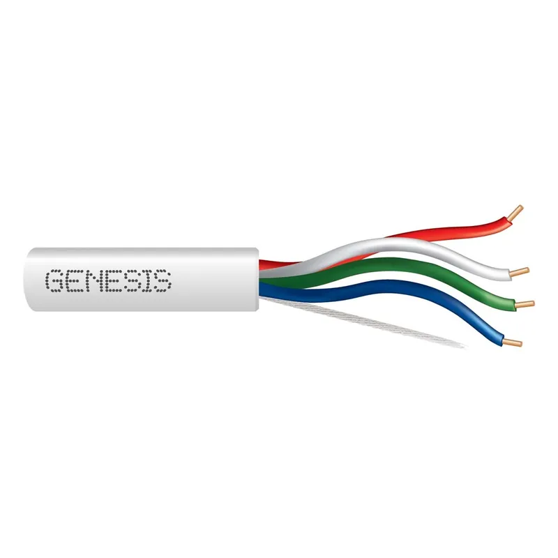 Southwire Company 47620312 Thermostat Cable, Plenum 18 SOL 4/C CU T-STAT CL3P NATURAL GEN 250 FT