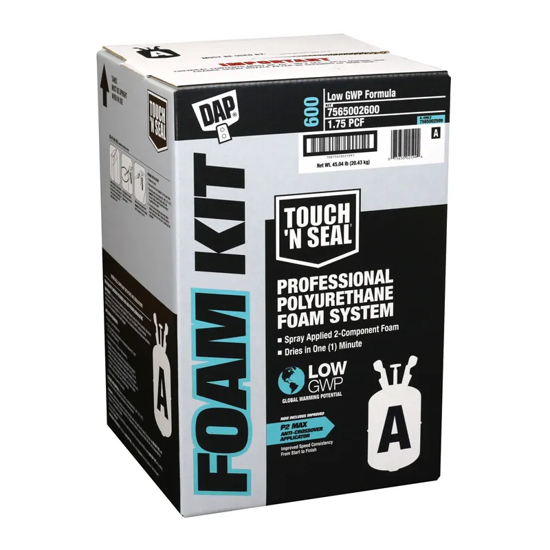 Dap 75650-02600 Touch N' Seal Low GWP Foam Kit 1.75 PCF FR ICC
