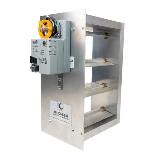 Io Hvac Controls TD-2610 Trane Rectangular Zone Damper 26 x 10