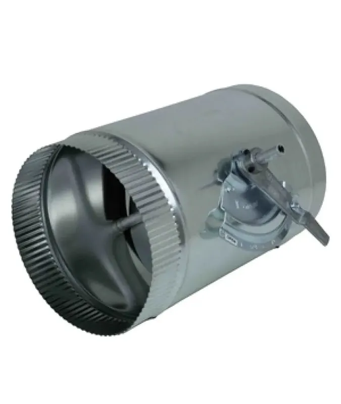 Io Hvac Controls MBD-18 Manual Balancing Damper 18 Round with locking quad