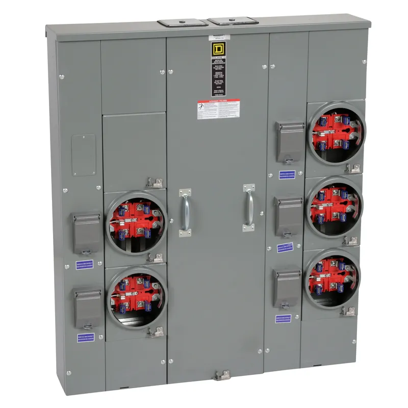 Square D MPR55125 MP Meter Pak Meter Center 125 Amp 5-Position