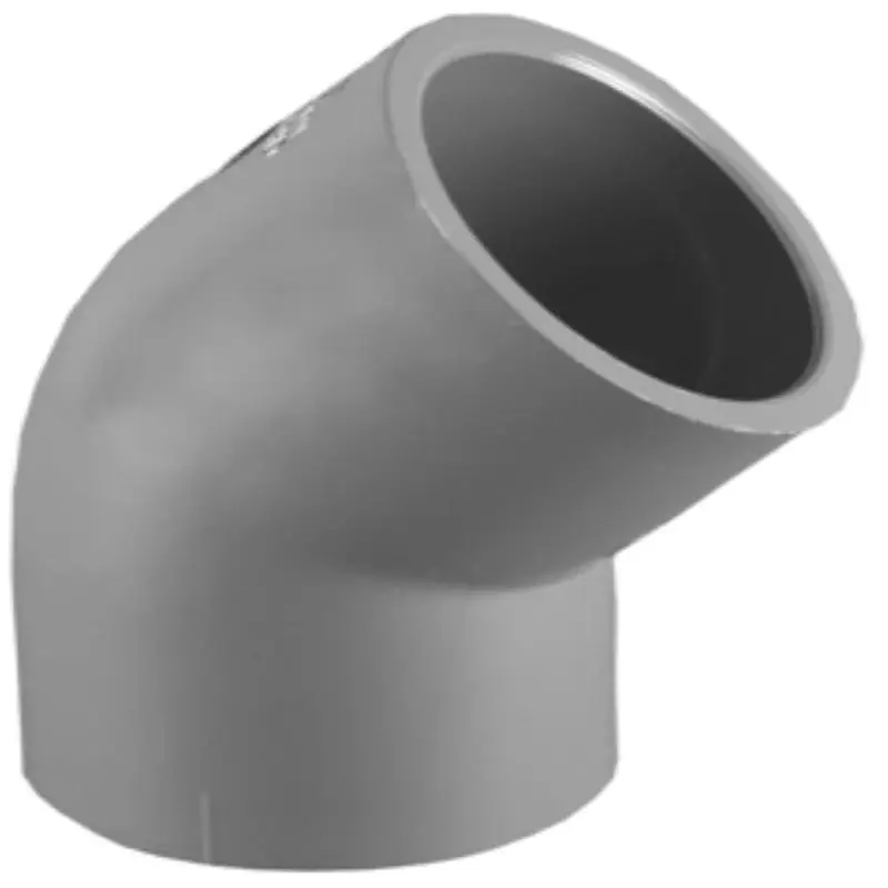 Charlotte Pipe PVC 08309 3000 Schedule 80 8 Inch Socket X 8 Inch Diameter Socket Pvc Elbow