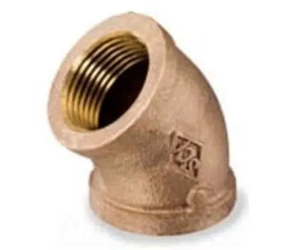 Smith-Cooper 36F 1006L 3/4 in. FNPT x FNPT Brass 45-degree Elbow Lead Free