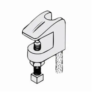 Phd Manufacturing 350 1050EG Import Beam Clamp 1/2 in Rod 500 lb Load