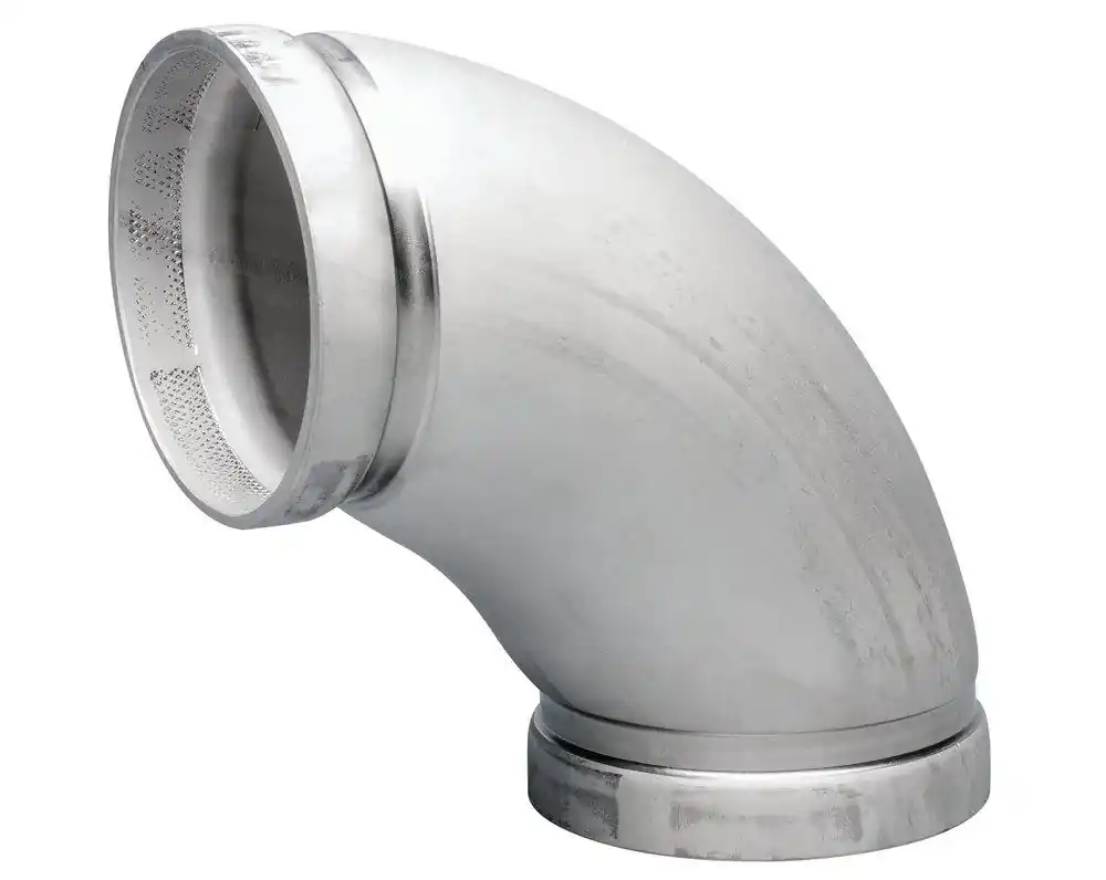 Victaulic F020410X16 No. 410SS 2 in. Grooved Schedule 10 316L Global Stainless Steel 90 Degree Elbow