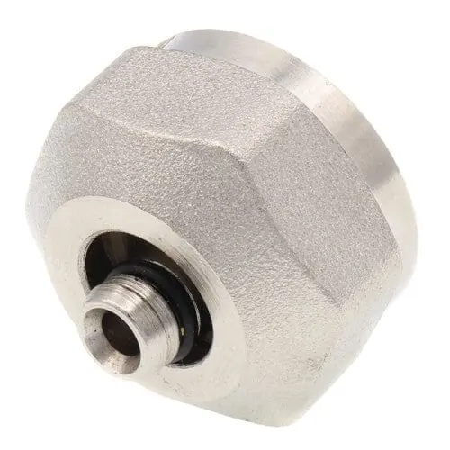 Everflow MPX058 5/8 inches F1807 Pex X 3/4 inches Manifold Adapter Nickel