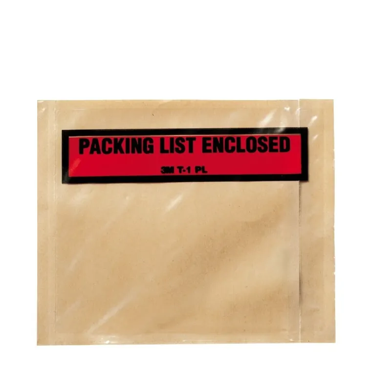 3M 7010311979 Top Print Packing List Envelope PLE-T1 PL 4 1/2 in x 5 1/2 in, 1000 per case