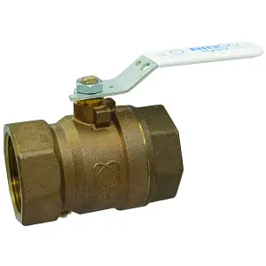 Nibco Valves T-580-80-LF Two-Piece Bronze Ball Valve 1 1/4