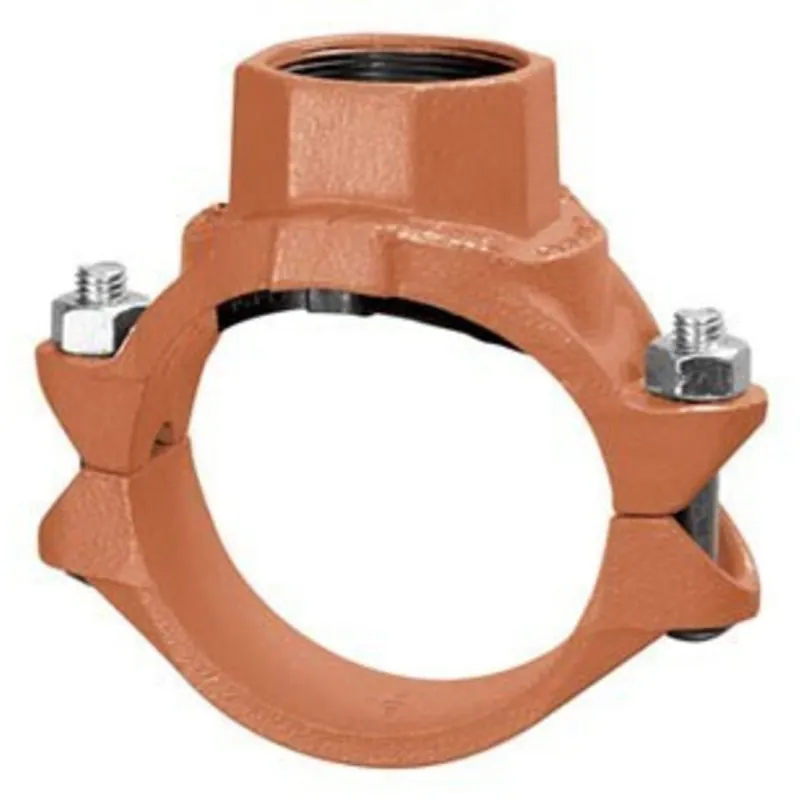 Gruvlok 0390171320 4 inches x 3 inches Tee Branch (Threaded)