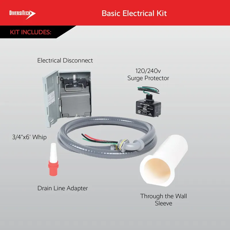 Diversitech MSK003-6 Mini-Split Basic Install Kit