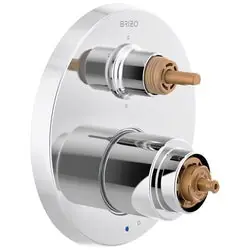 Delta Faucet T75P675-PCLHP Odin Pressure Balance Valve with Integrated 6-Function Diverter Trim