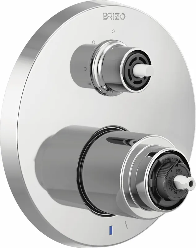 Delta Faucet T75P535-PCLHP Litze Pressure Balance Valve Trim with 3-Function Integrated Diverter (Less Handles)