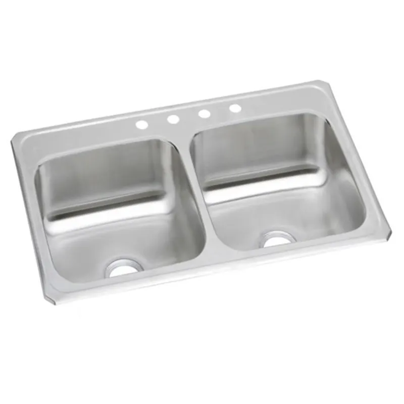 Elkay CR33214 Sink Four-Hole Celebrity Bright