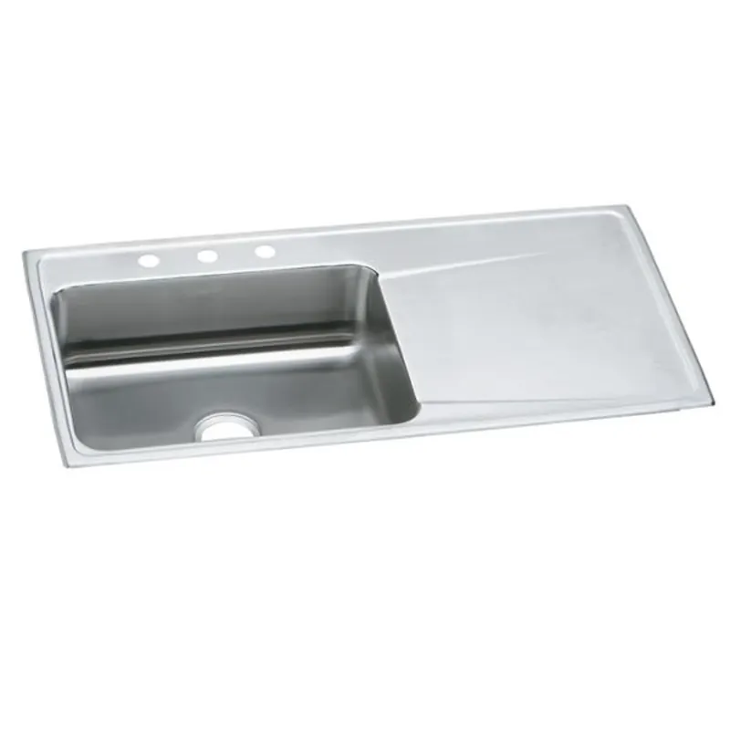Elkay ILR4322L3 Sink 43 inches x 22 inches x 7-5/8 inches