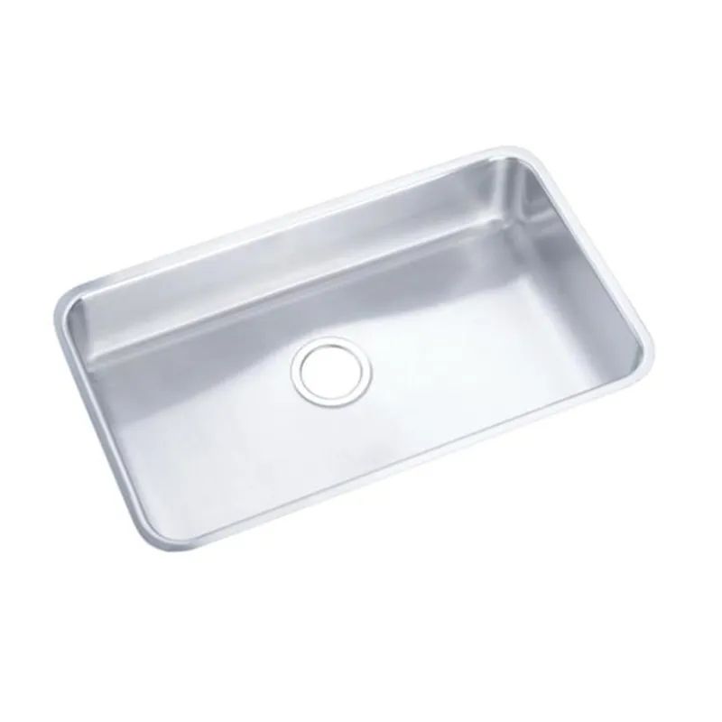 ELKAY ELUH2816DBG Lustertone Classic Stainless Steel Single Bowl Undermount Sink Kit