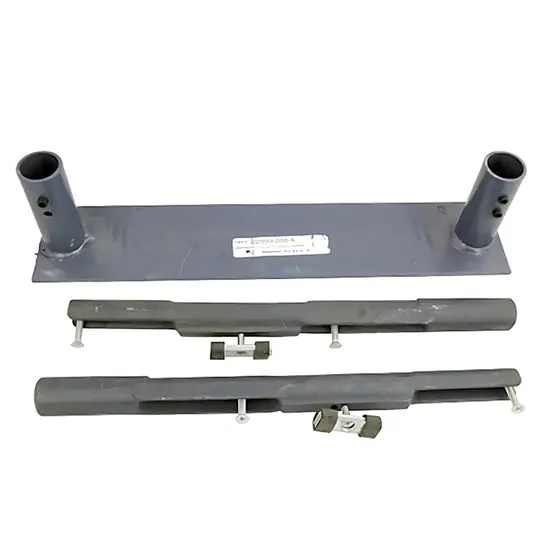 Zurn Z1251-F/AM-0355.012 Zurn® Z5321-PED and American Standard New Lucerne™ Wall Supported Plate Lavatory Support System w/ Concealed Arms