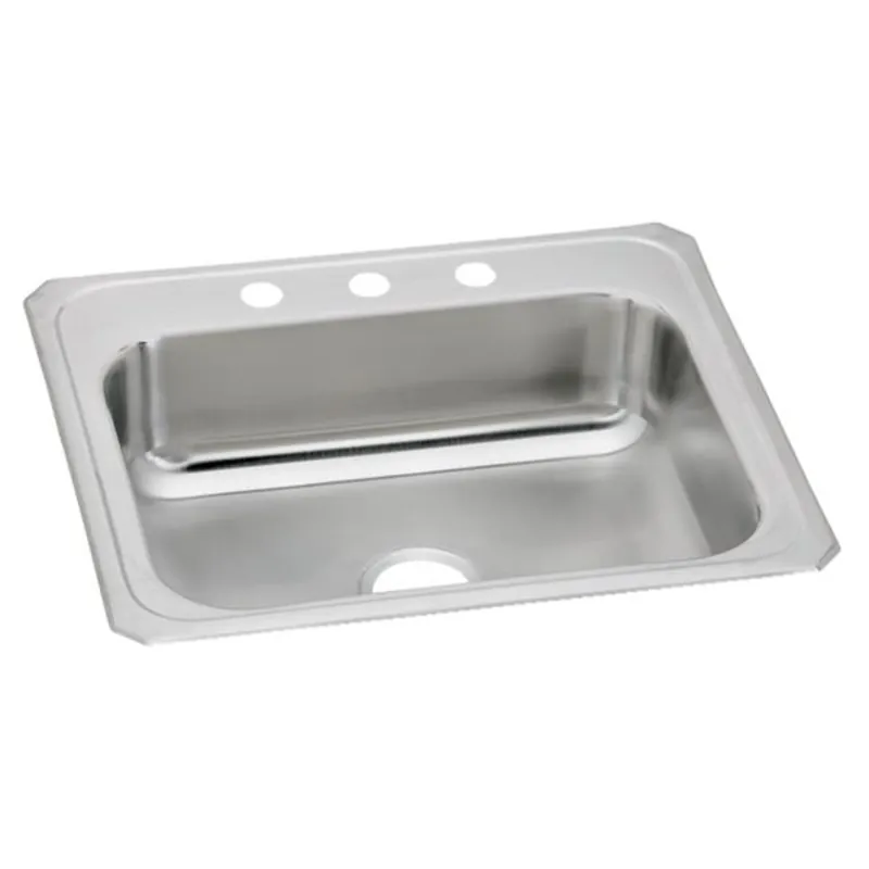 Elkay CR31224 Celebrity Stainless Steel Drop-In Sink 31 inches x 22 inches x 6-7/8 inches