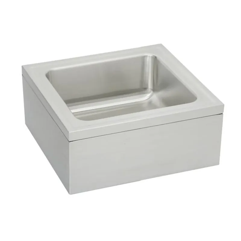 Elkay EFS2523C Service Sink 25 x 23 Inch Single Bowl Service Satin Floor Mount
