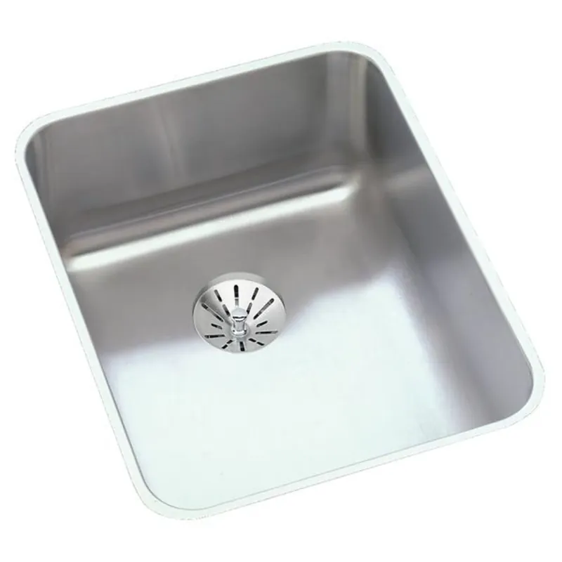 ELKAY ELUH141810PD Lustertone 16-1/2 x 20-1/2 in. Undermount Stainless Steel Bar Sink