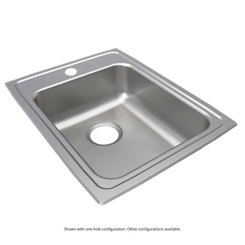 Elkay LRAD1722653 Lrad-1722-6.5 3h Ss Ada Sink