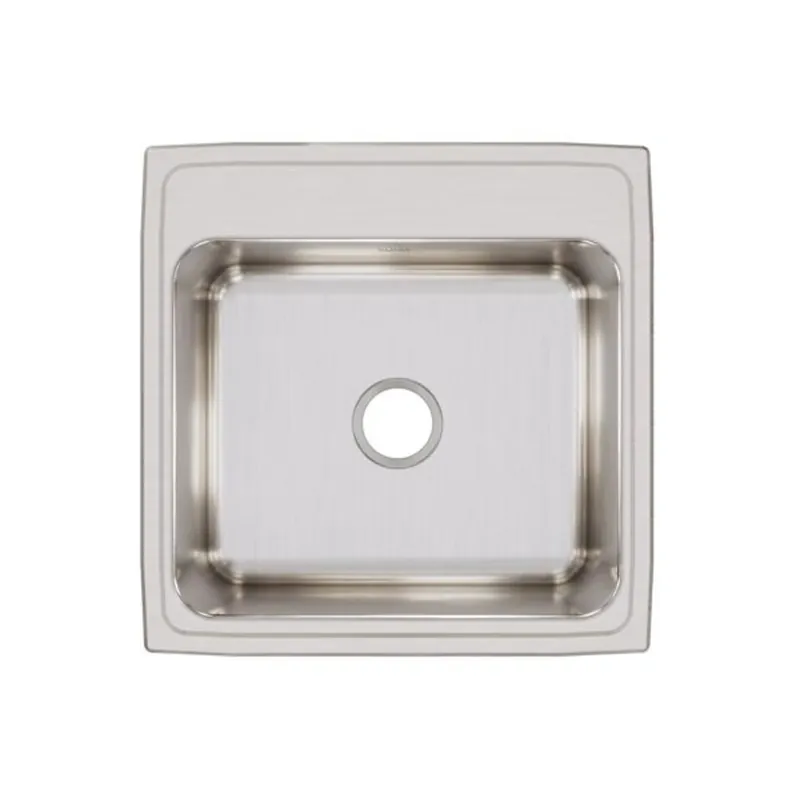 Elkay DLR2222100 Lustertone Classic Sink 22 inches x 22 inches x 10-1/8 inches