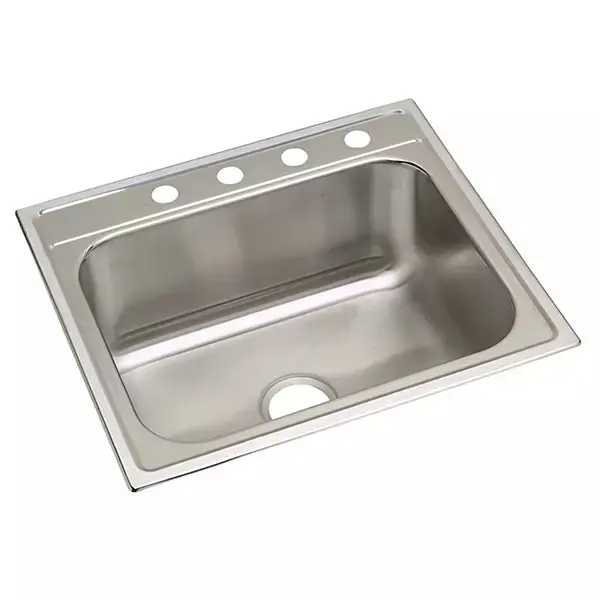 Elkay DPC12522103 Dayton Stainless Steel Single Bowl Drop-in Sink