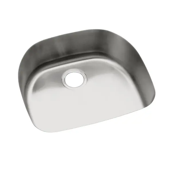 Elkay ELU2118 Lustertone Stainless Steel Single Bowl Undermount Sink