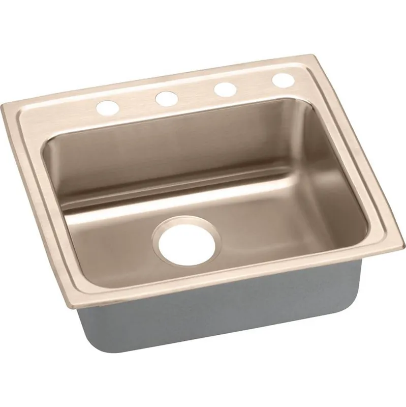 Elkay LRAD2521555 Single Bowl Top Mount Sink 25 x 21.25 x 5.5