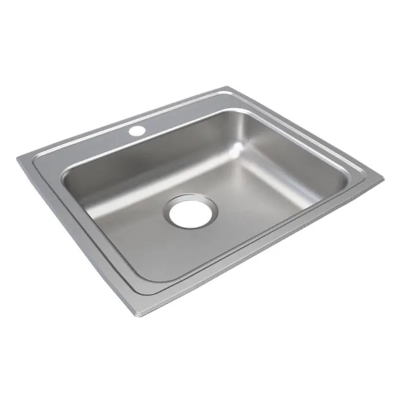 Elkay LRAD2219554 Lustertone Classic Single Bowl Drop-In ADA Sink 22 inches x 19-1/2 inches x 5-1/2 inches