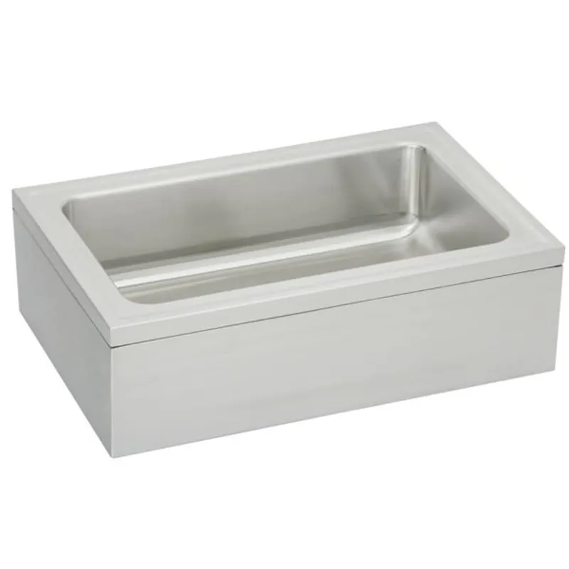 Elkay EFS3321C Service Sink 33 x 21 Inch Single Bowl Floor Package