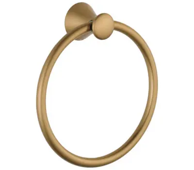 Delta Faucet 73846-CZ Lahara Towel Ring Champagne Bronze