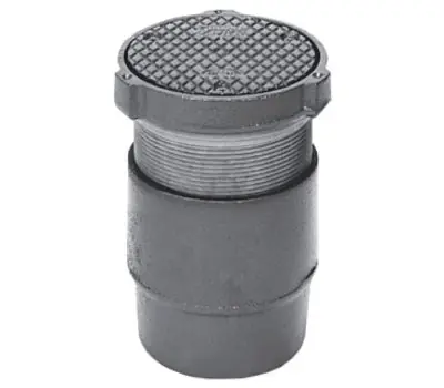 ZURN ZN1400-3NL HD ADJ FLR CO 3 in. Cast Iron Floor Cleanout
