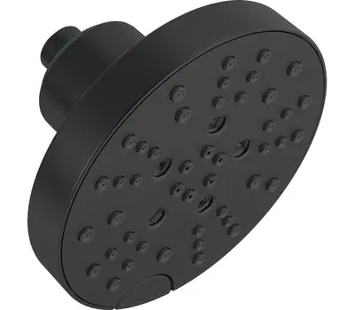 Delta Faucet 52668-BL H2Okinetic 1.75 GPM 5-Function Contemporary Round Raincan Showerhead
