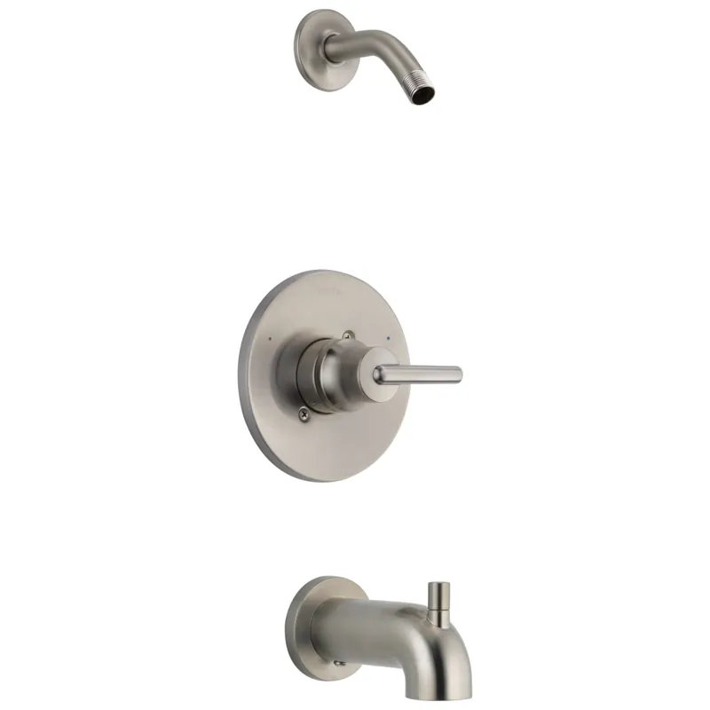 Delta T14459-SSLHD Trinsic 1-Function Tub and Shower Trim Without Shower Head Pressure Balanced Replacement T14459-SSLHD