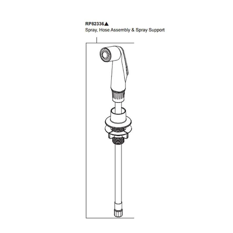 Delta Faucet RP82336BL Side Spray
